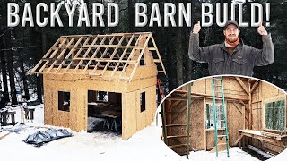 Simple Timber Frame Barn Build // Part 7