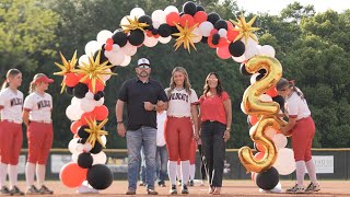 2025 Softball Senior Night Ceremony