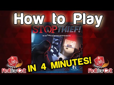 How to Play Stop Thief! | Roll For Crit