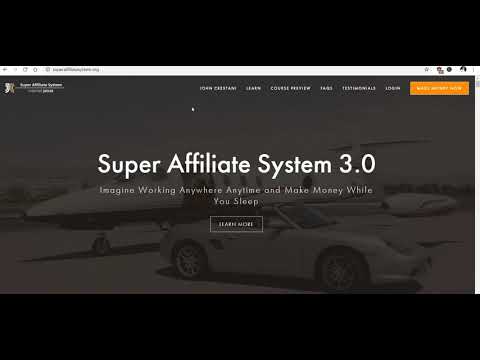 Super Affiliate System Review. Why I Can't Recommend John Crestani's Program.