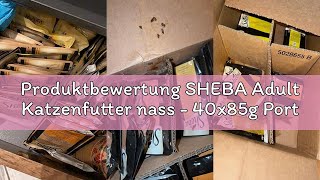 Produktbewertung SHEBA Adult Katzenfutter nass - 40x85g Portionsbeutel - Geflügel Variation in Sauce