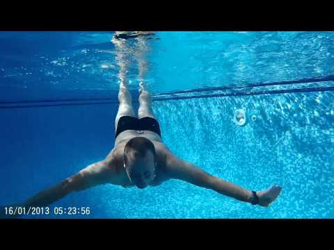 Young Tony underwater