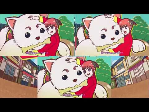 Gintama Opening 16 All Version comparison