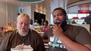 Trying Shaqs Big Chicken Breakfast On Carnival Mardi Gras