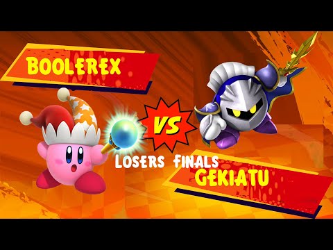 Boolerex (Mago/Gooey/Beam) vs Gekiatu (Meta Knight) Kirby Fighters 2 Japan International Loser Final
