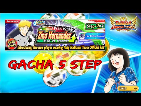 [Gacha] Zino Hernandez Paid Step 1-5 + Tiket - Captain Tsubasa Dream Team