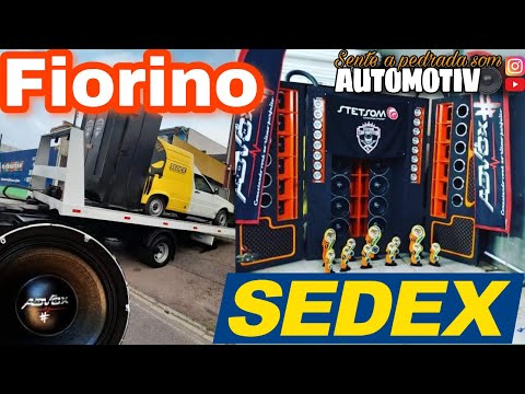 FIORINO SEDEX ALTO FALANTE ADVOX/SENTE A PEDRADA SOM AUTOMOTIVO