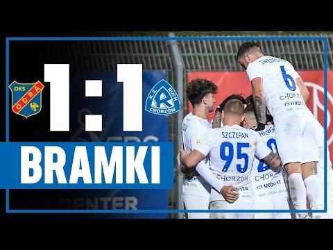 BRAMKI: Odra Opole 1-1 Ruch Chorzów (21.10.2022)