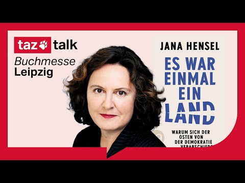 Video Thumbnail: Jana Hensel: Es war einmal ein Land – taz Talk meets Buchmesse Leipzig 2026