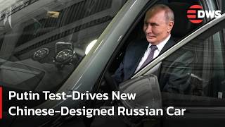 WATCH: Russian President Vladimir Putin Test-Drives New Chinese-Designed Russian Car | AI15