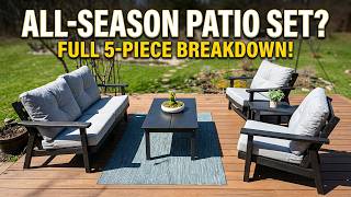 GREENVINES Patio Furniture Set Breakdown | Sofa + Chairs + Tables