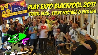 Retro Waffle - Play Expo Blackpool 2017 Travel Vlog, Event Footage & Pick Up's