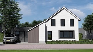 2446 Uitbouw + restyle woonhuis Boxmeer