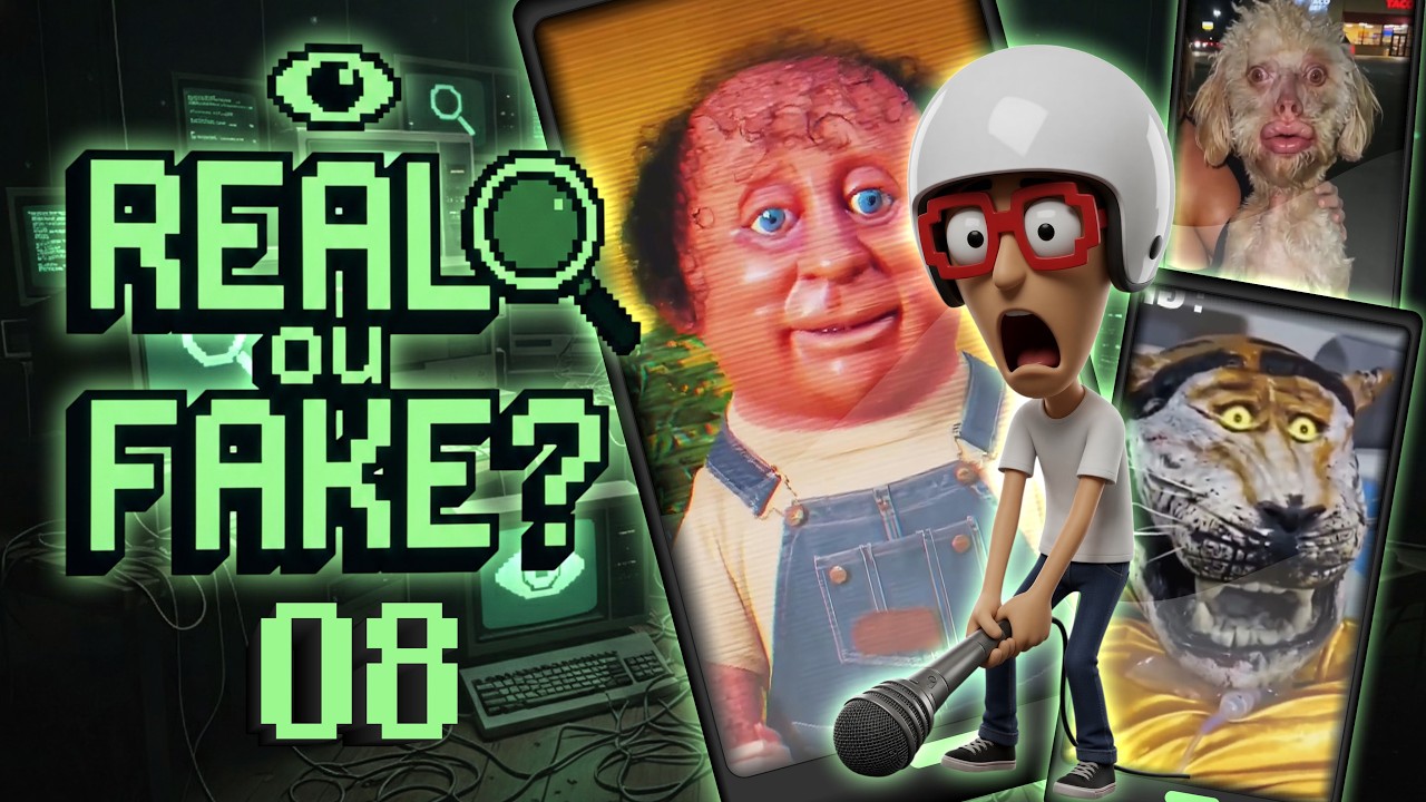 Real ou Fake 8  🕵️‍♂️🔍 ! ANALISANDO OS VÍDEOS MAIS BIZARROS DA INTERNET #realoufake