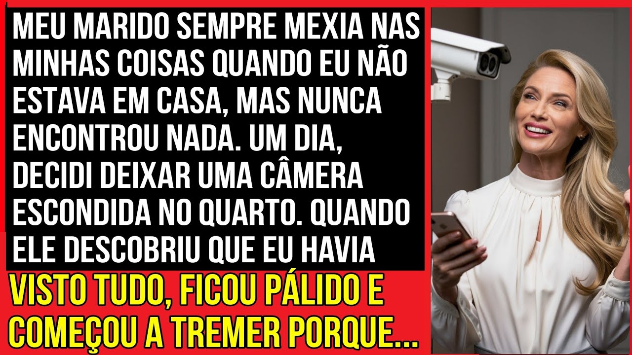 MEU MARIDO SEMPRE MEXIA NAS MINHAS COISAS QUANDO EU NÃO ESTAVA EM CASA, MAS NUNCA ENCONTROU NADA...