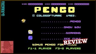 Pengo : Colosoftware version - on the Commodore 64 !! with Commentary