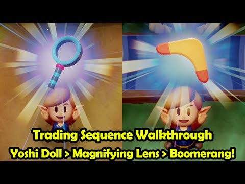 Trading Sequence + Boomerang + Final Dungeon Solution - The Legend of Zelda: Link's Awakening