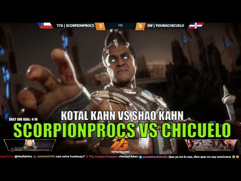 SCORPIONPROCS VS CHICUELO - Kotal Kahn vs Shao Kahn - FT5 - Mortal Kombat 11 Ultimate