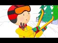 Caillou Goes Skiing Funny Animated Caillou Cartoons For Kids Caillou