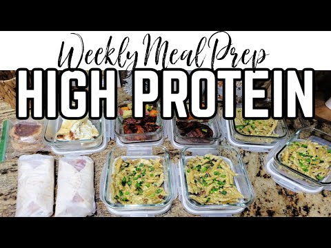 ANABOLIC MEAL PREP | HIGH PROTEIN DIET | NICOLE BURGESS HIGH PROTEIN