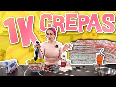 La CHEFSIÑA descubre su GRAN TALENTO HACIENDO MIL CREPAS