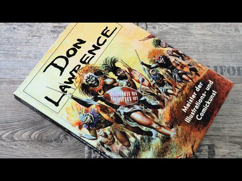 [Artbook] 'Don Lawrence' | Look in the Book | Flip Through | Trigan | Storm | Comics
