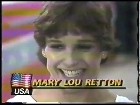 , title : 'Olympics - 1984 Los Angeles - Gymnastics - Womens Vault Finals - USA Mary Lou Retton - Perfect 10'