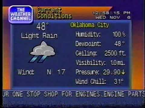 Oklahoma City, OK Weather STAR 4000 November 6, 1996