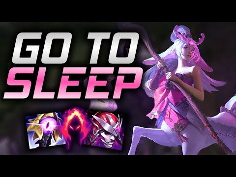 This Lillia build is so strong it puts them to sleep in real life.