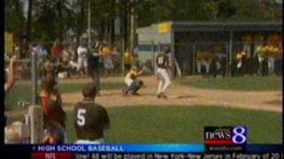 preview picture of video 'Portage Central baseball tops Northern'