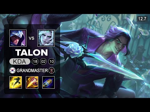 Pyosik Talon vs Viego Jungle - KR Grandmaster - Patch 12.7 Season 12