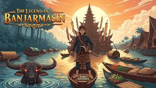 Download lagu The Origin of Banjarmasin City, South Kalimantan‼️Nusantara Folk Tales - Bedtime Stories mp3