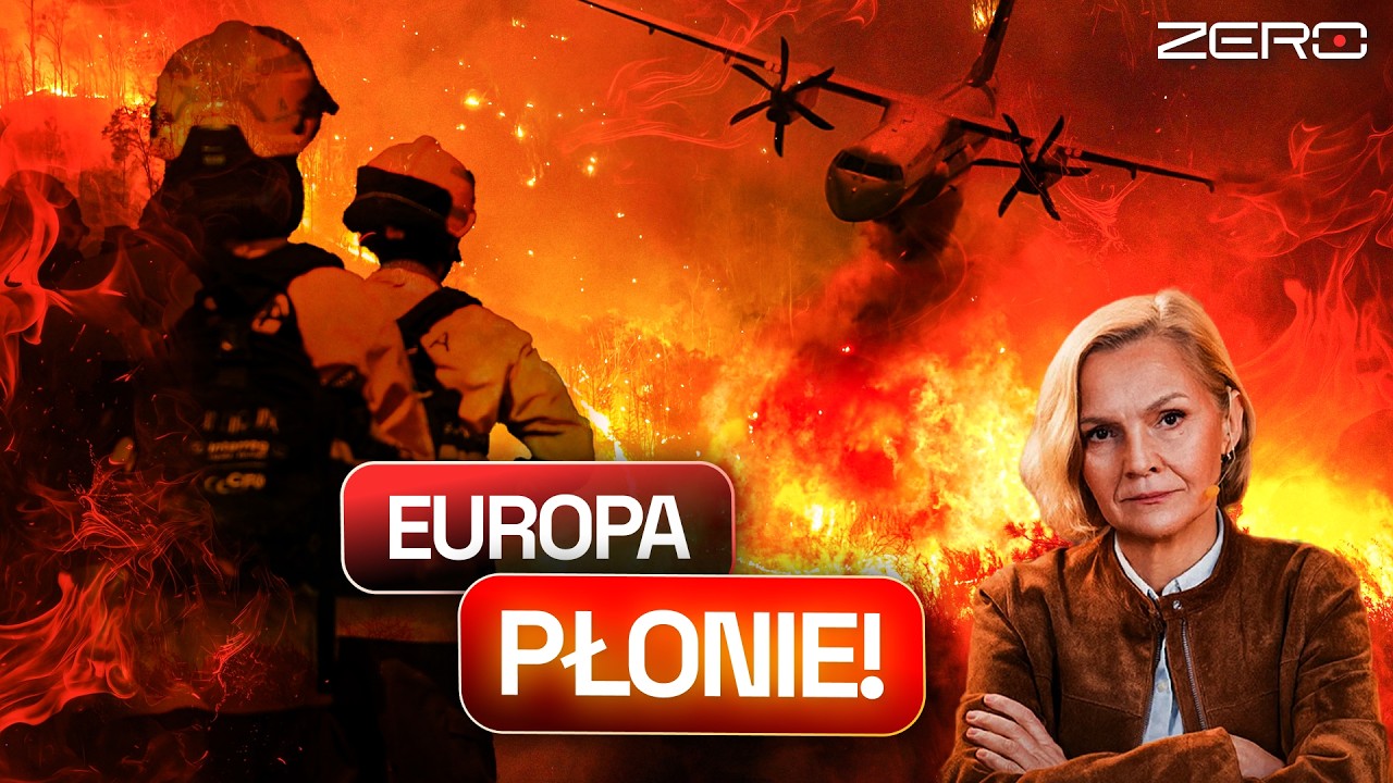 HISZPANIA I FRANCJA W OGNIU! EUROPA NIE RADZI SOBIE Z ŻYWIOŁEM