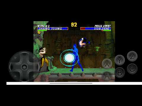 Ultimate Mortal Kombat Trilogy Shang Tsung MK3 vs Sub-Zero Unmasked Very Hard 2 Rounds