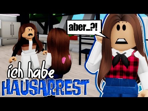 I have 1️⃣0️⃣0️⃣ years of HOUSE ARREST in BROOKHAVEN 😳 Roblox Roleplay Story RP GERMAN