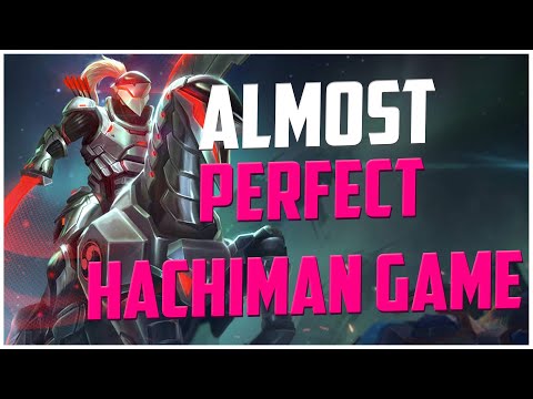 ALMOST PERFECT HACHIMAN GAME! RANKED SMITE S10