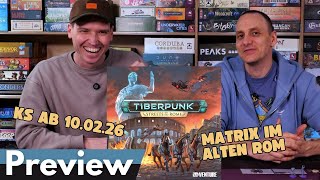 Tiberpunk – Brettspiel Preview - Let´s Play – ab 10.02. auf Kickstarter
