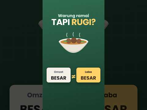 YouTube · Akademi Investor — Ramai belum tentu untung, guys! Ingat, omzet cuma angka penjualan, tapi laba itu yang bener...