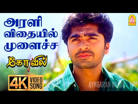 Arali Vidhaiyil - 4K Video Song | அரளி விதையில் | Kovil | Simbu | Sonia Agarwal | Harris Jayaraj