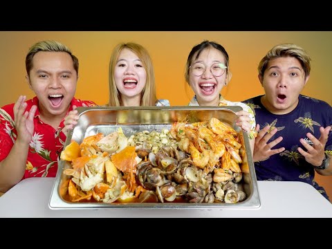 GILA!! MUKBANG SEAFOOD KEPITING, KERANG DARA, UDANG 7KG!!