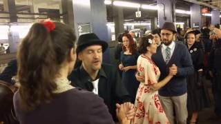 Swing Dance Party at 2nd Av - Nostalgia Train Ride 2016