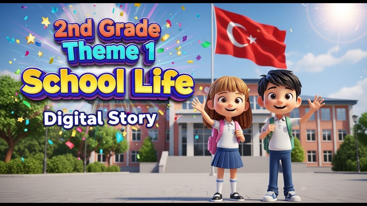 2nd Grade Theme 1   School Life Digital Story
