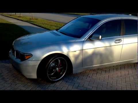 BMW E65 on B&G springs..