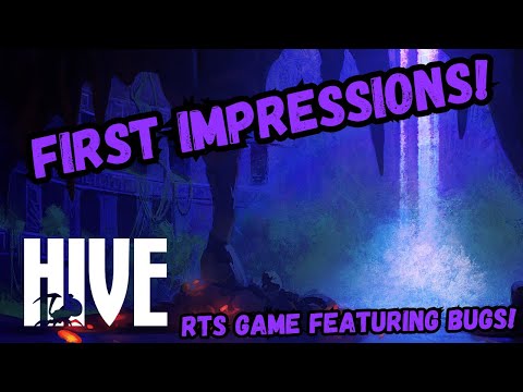 The Hive - First Impressions with Gameplay! Alien Bug Colony RTS