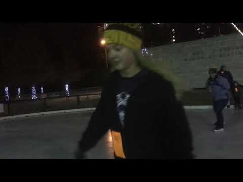 Madeline ice skating