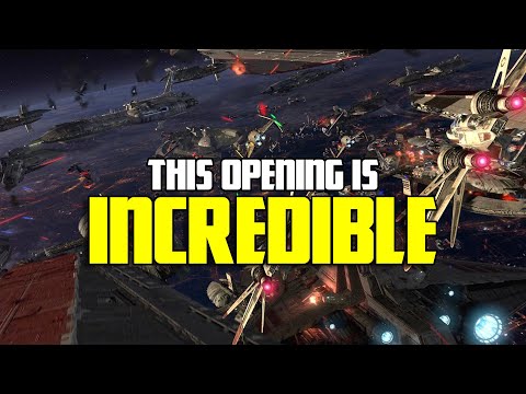 The Battle of Coruscant is the BEST Star Wars opening | Revenge of the Sith analysis!