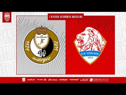 CD San Fernando vs CD Coslada | 1ª Autonómica Aficionados Masculina