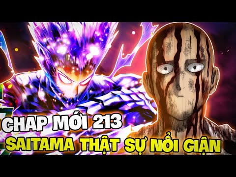 CHAP MỚI 213 | SAITAMA ĐÃ THẬT SỰ NGHIÊM TÚC?! | TRẬN CHIẾN CỦA BLAST VÀ GAROU