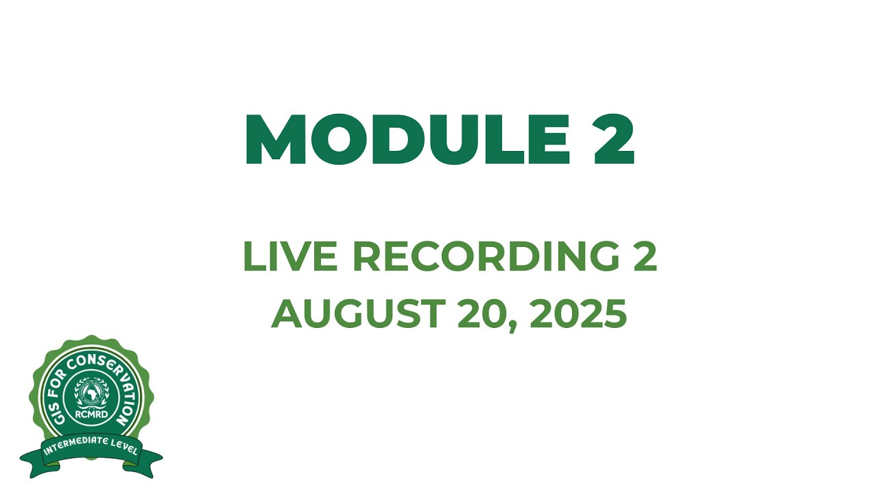 Module 2: Live Session 2 WDPA Data processing (20 08 2025)