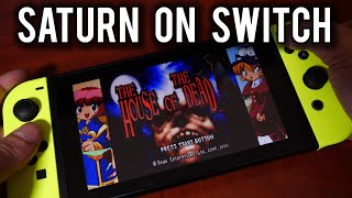 Sega Saturn Games are running on the Nintendo Switch... | MVG